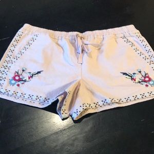NWOT 14 Loft Outlet Hummingbird Stitched Shorts 🌈